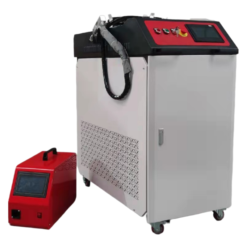 Industrial Grade Handheld Fiber Optic Laser Welder with Auto Wire Feeder and Safety Features