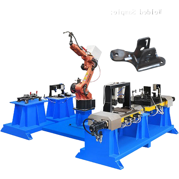 6-Axis Aluminum MIG Welding Robot for Fuel Tank & Stainless Steel - 8kg Payload 1437mm Reach