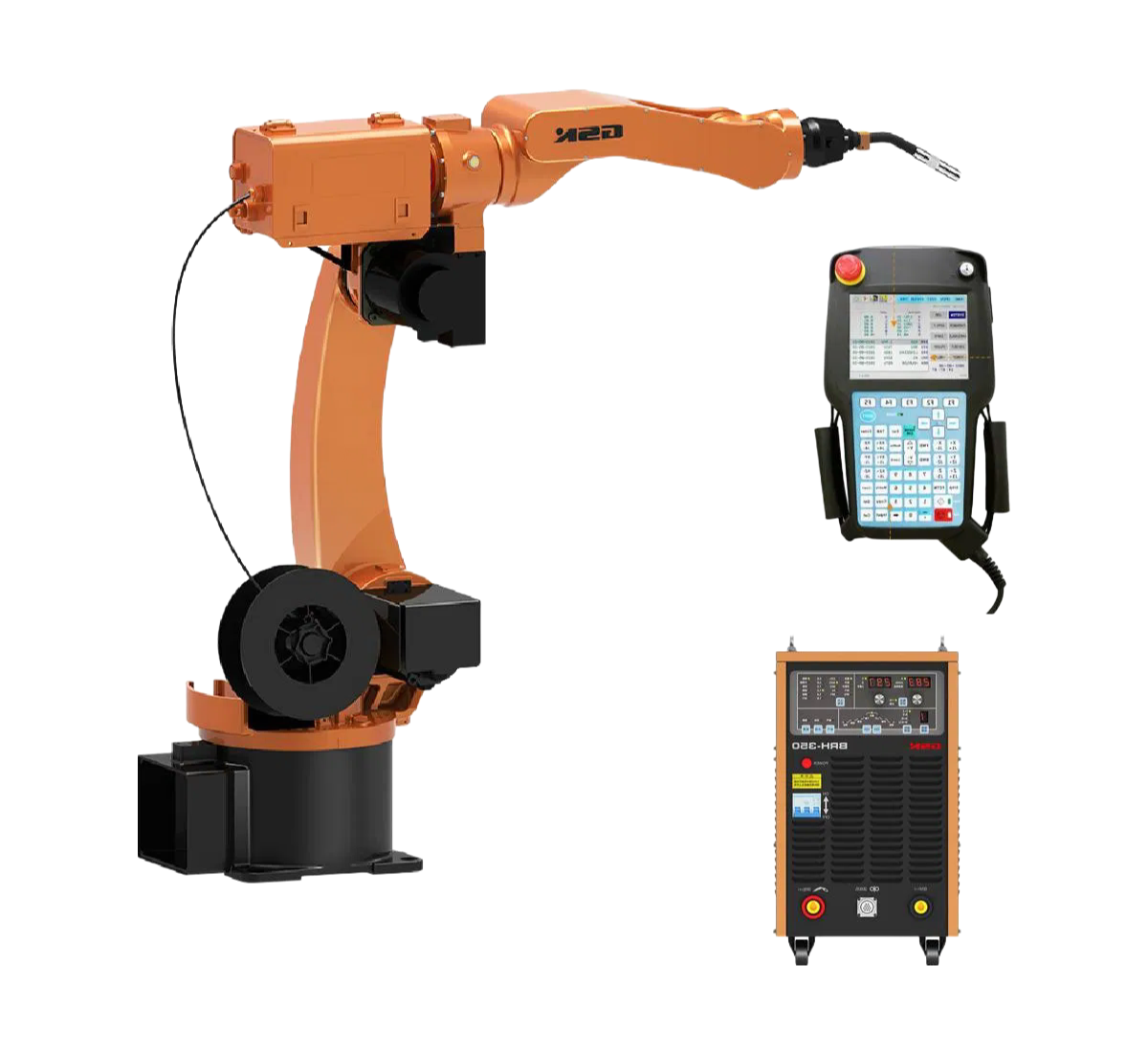6/7 Axis Industrial Automatic Welding Robot Arm for Automotive and Hardware Applications