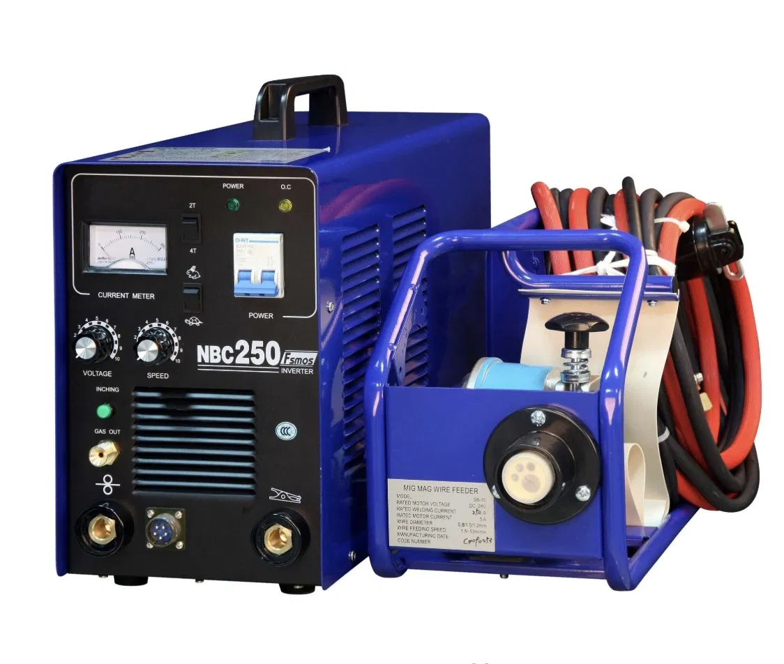Factory Supply CE Certified MIG250FS Air Cooling Welder for Metal Fabrication Work
