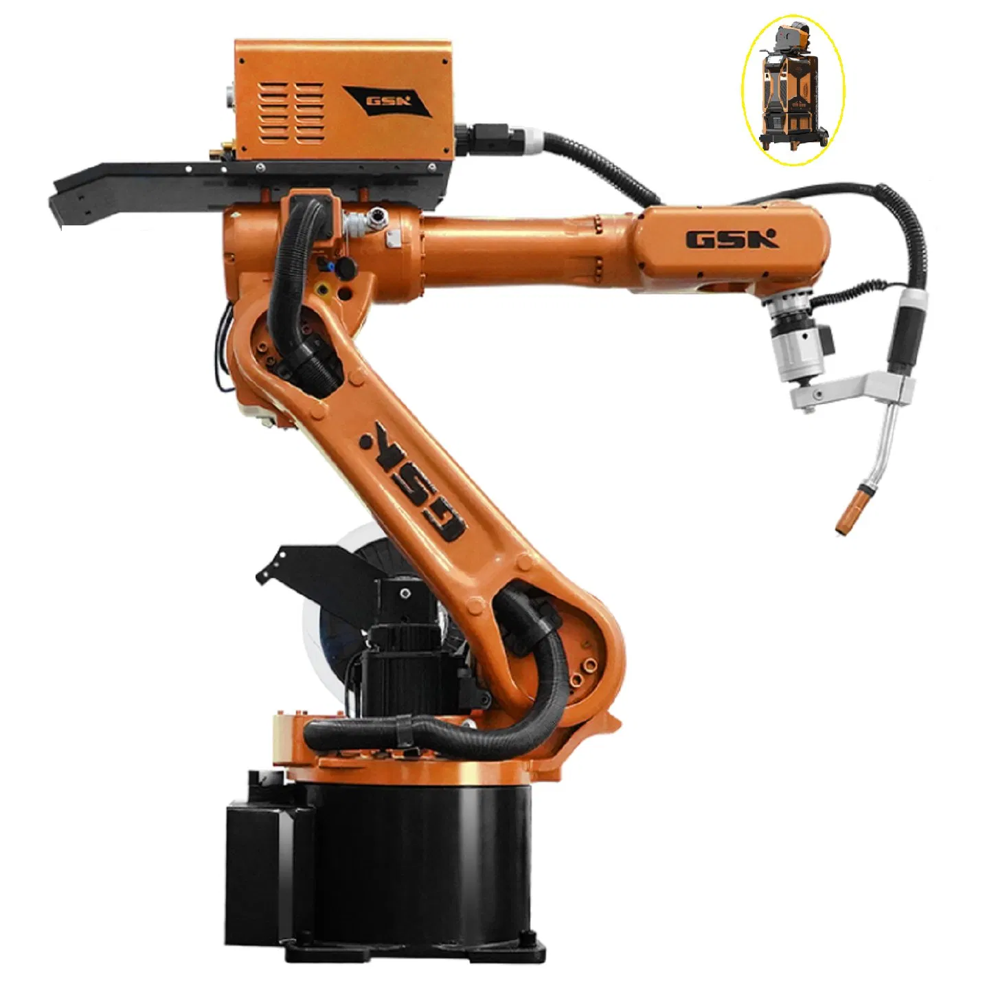 GSK RH06A3-1490 6-Axis Industrial Welding Robot with Laser Tracking for Precision Metal Fabrication