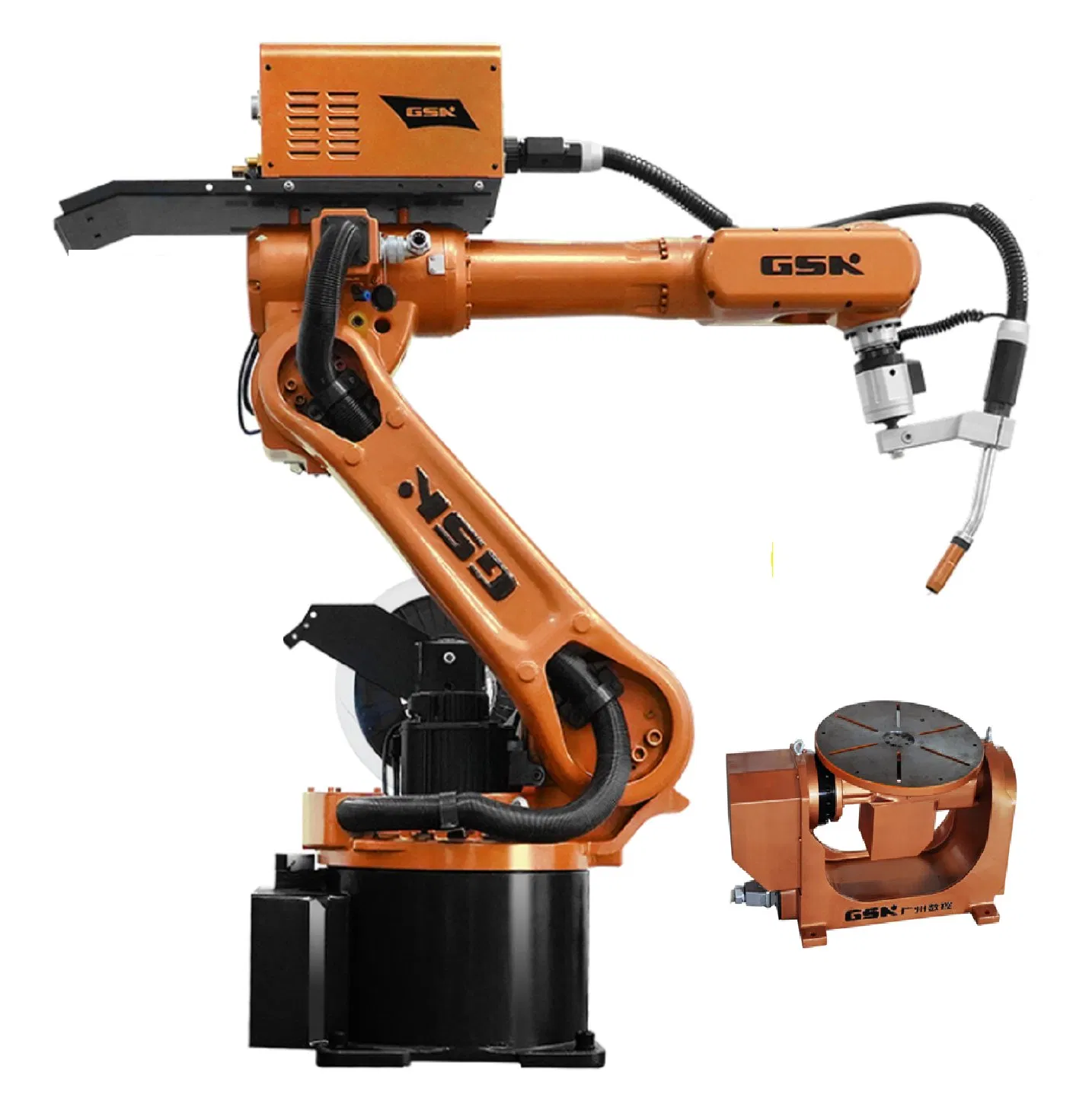 GSK RH06A3-1490 6-Axis Industrial Welding Robot with Laser Tracking for Precision Metal Fabrication