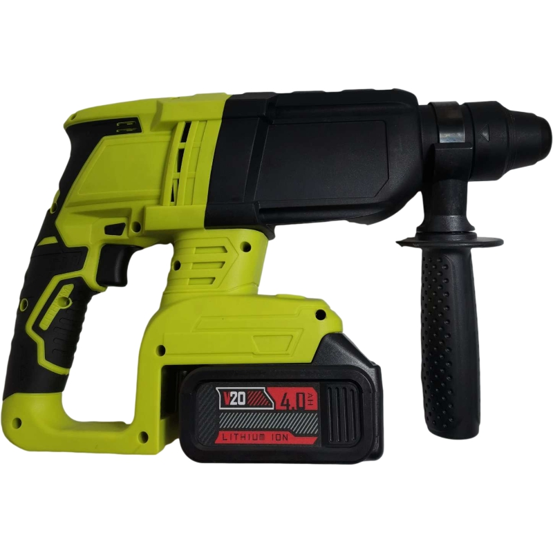 Professional 21V Lithium Rotary Hammer Drill - Heavy Duty Forging Power Tool with 26mm Drilling Capacity
