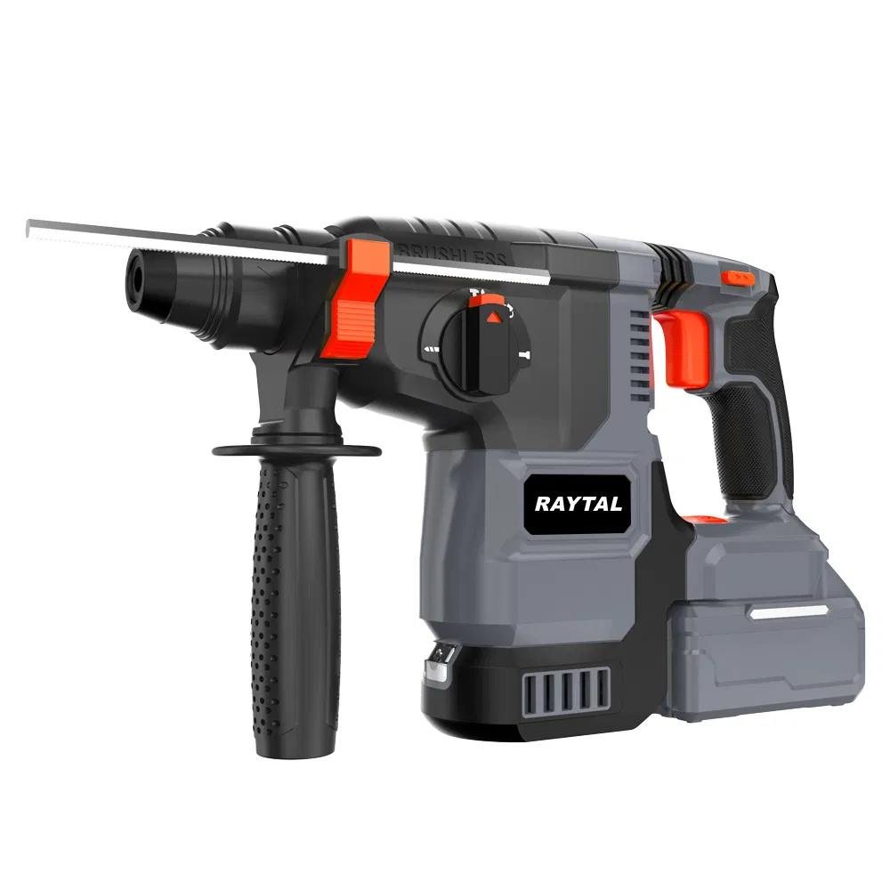 20V Li-ion Brushless Rotary Hammer Drill - Professional Cordless Concrete Drilling Tool