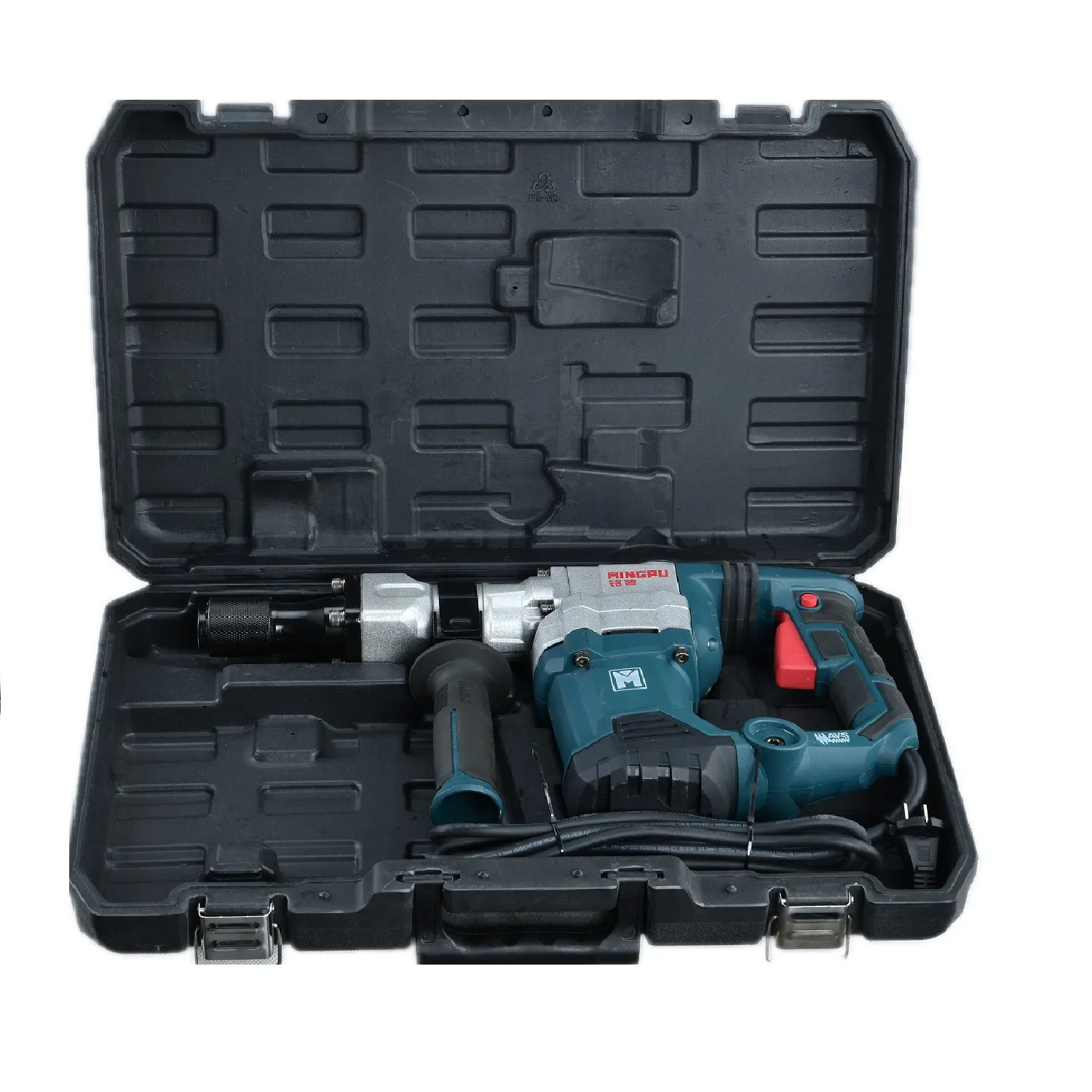 12J Professional Electric Rotary Hammer - High Impact Demolition Hammer with 1200W Power