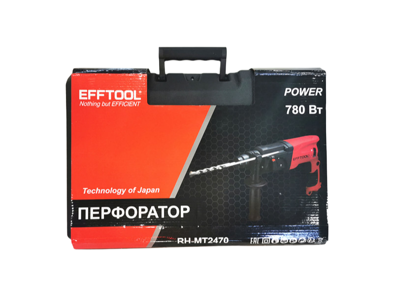 Efftool RH-MT2470 3J Cordless Rotary Hammer - Professional 18V Demolition Power Tool