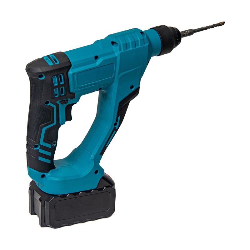 20mm Hole Diameter Rotary Hammer Drill - 21V Lithium Battery Powered with 2000i/min Impact Frequency