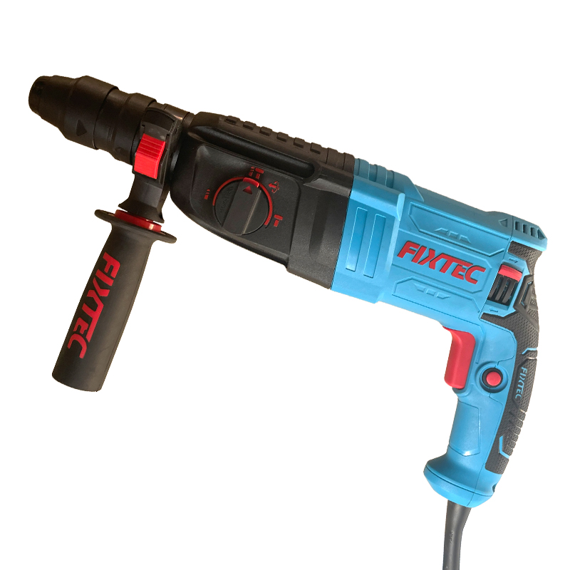 FIXTEC 800W SDS Plus Rotary Hammer Drill - 4000bpm Electric Demolition Hammer for Concrete Drilling