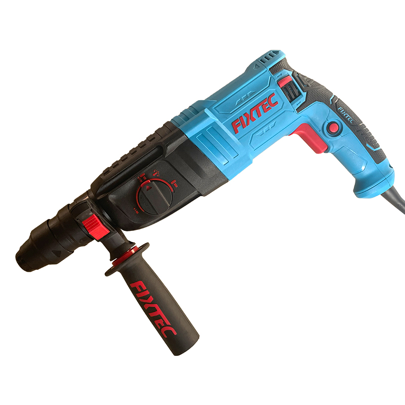 FIXTEC 800W SDS Plus Rotary Hammer Drill - 4000bpm Electric Demolition Hammer for Concrete Drilling