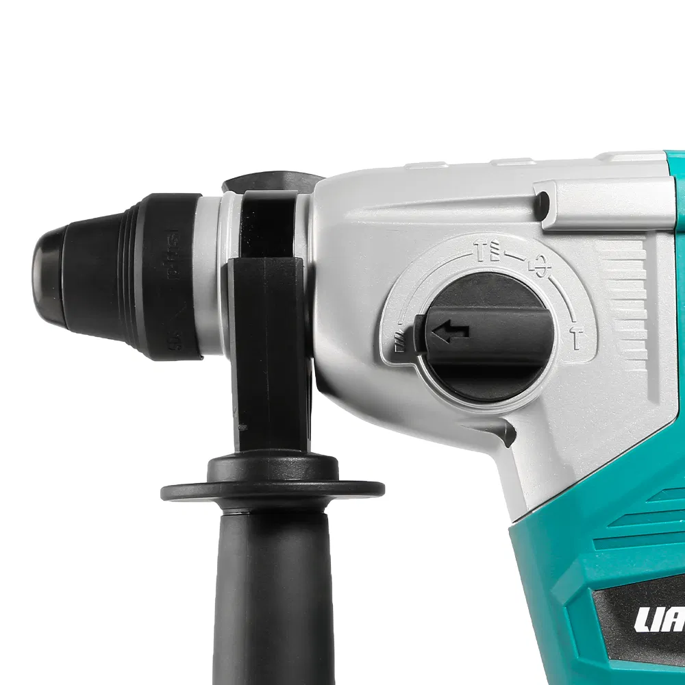 20V SDS Plus Brushless Rotary Hammer Drill - 4000mAh Cordless Rotary Hammer with 4 Functions