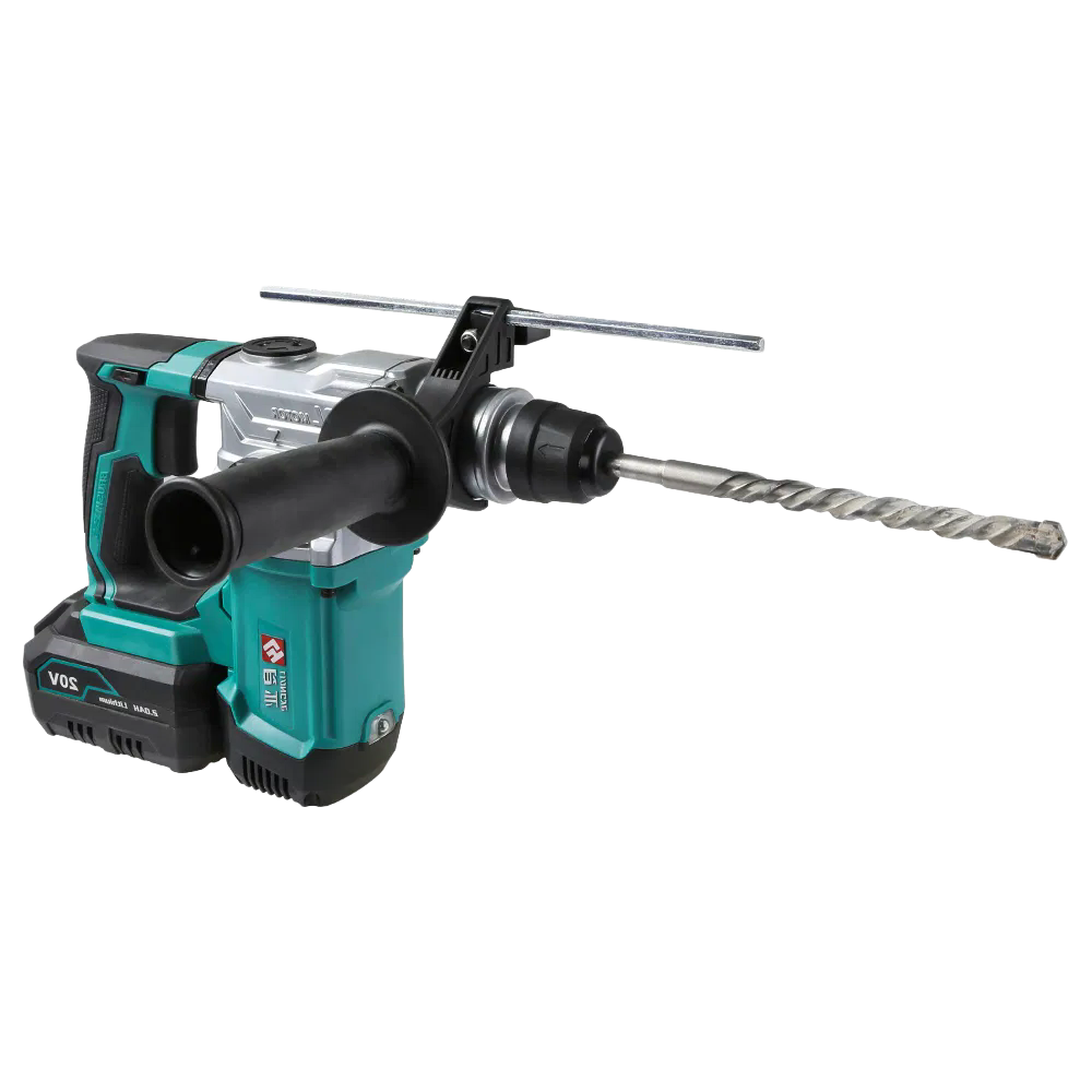 Rechargeable 18V Rotary Hammer with 0-950RPM Speed and 0-4300BPM Impact Rate for Construction Use