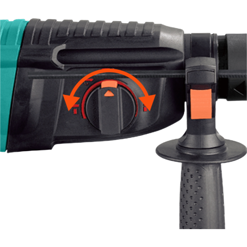 Professional 850W Rotary Hammer Drill with 3.0J Impact Force for Construction and Renovation