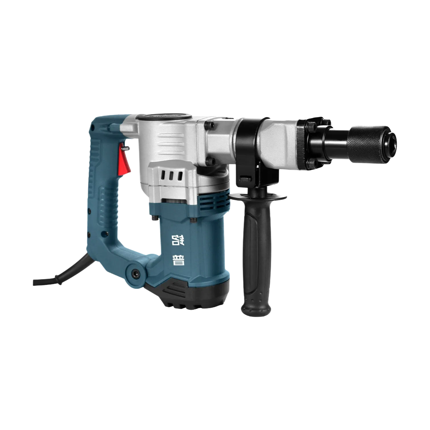 Professional 4100/min Impact Rate Demolition Hammer with Anti-Vibration System and Soft Grip