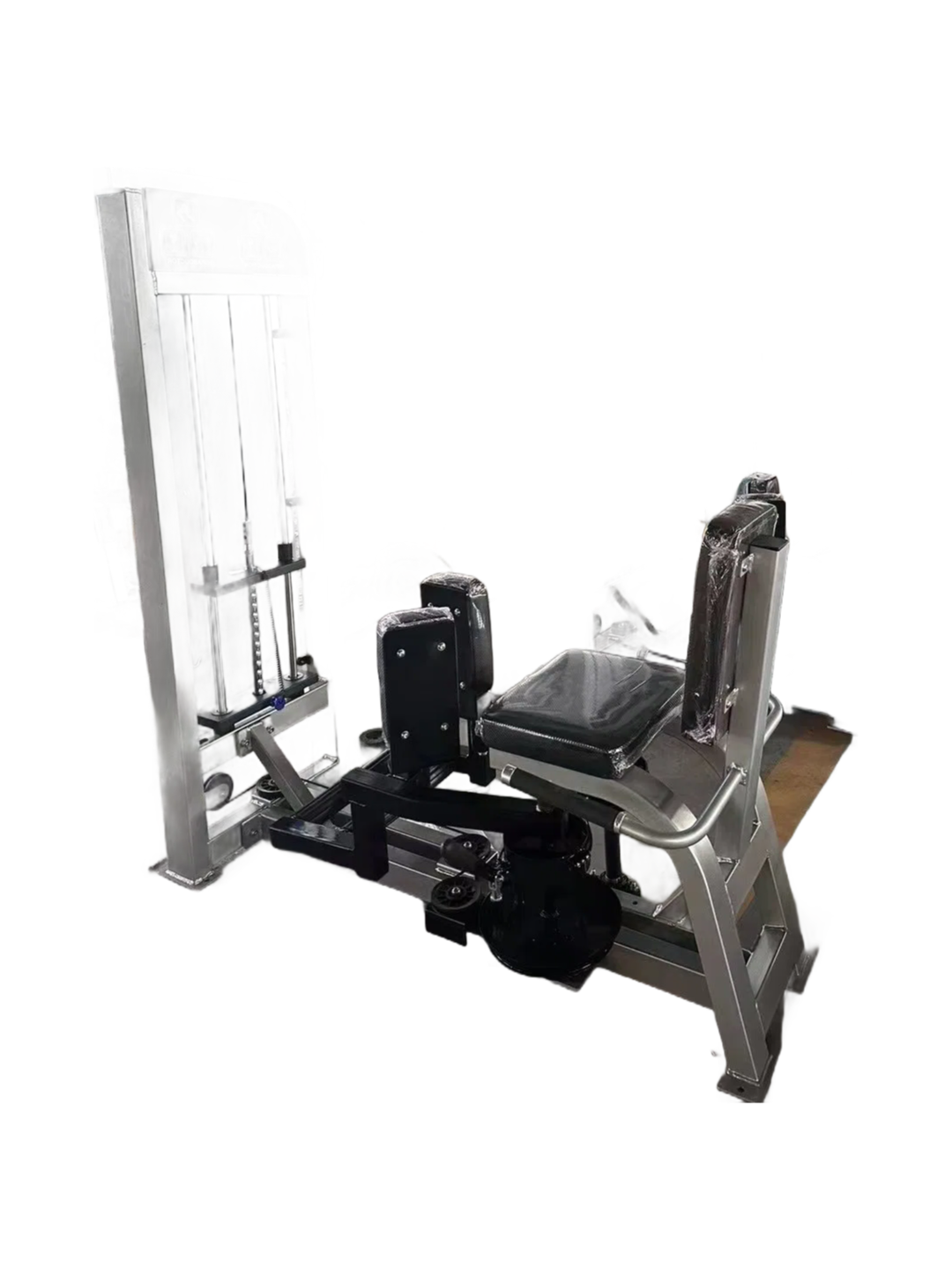 Customizable Hip Abduction Adduction Trainer - 168kg Steel Frame Leg Workout Machine