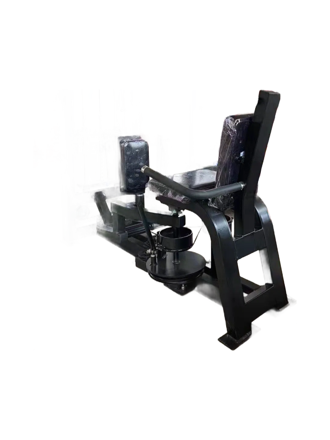 Customizable Hip Abduction Adduction Trainer - 168kg Steel Frame Leg Workout Machine