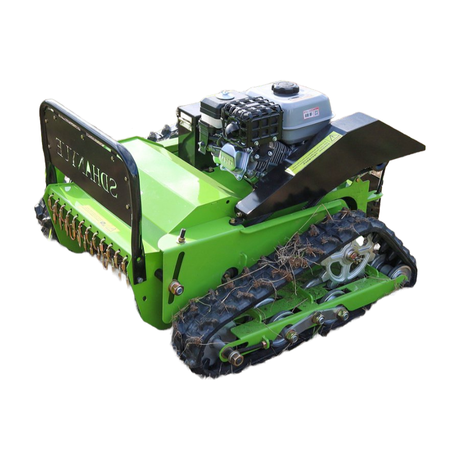 HY-500 Flail Mower with Gasoline Electric Hybrid Power for Efficient Lawn Cutting and Maintenance