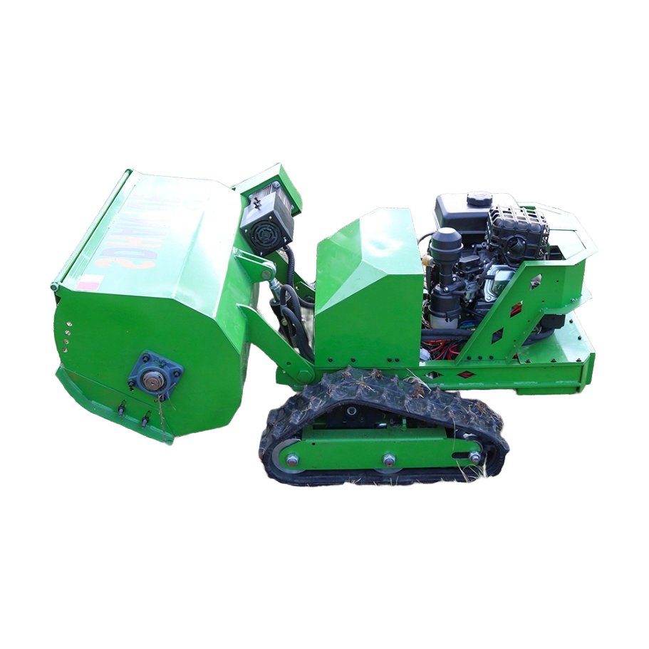 HY-500 Flail Mower with Gasoline Electric Hybrid Power for Efficient Lawn Cutting and Maintenance