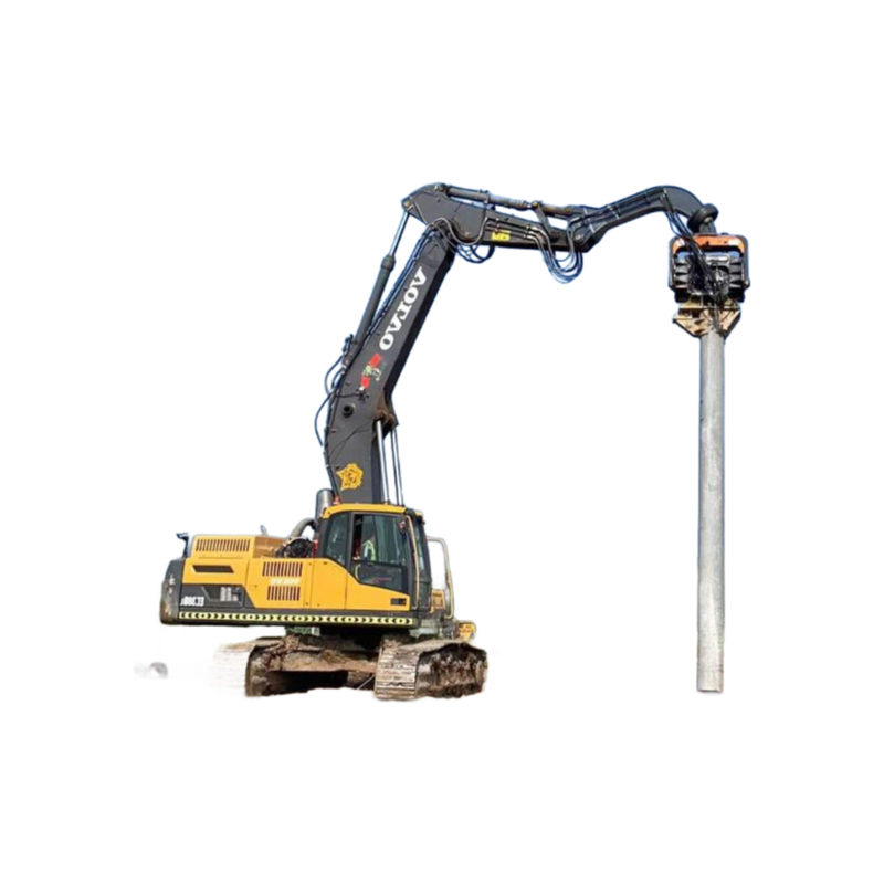 High Power S350 Hydraulic Sheet Pile Vibro Hammer for Excavators 18-25 Tons