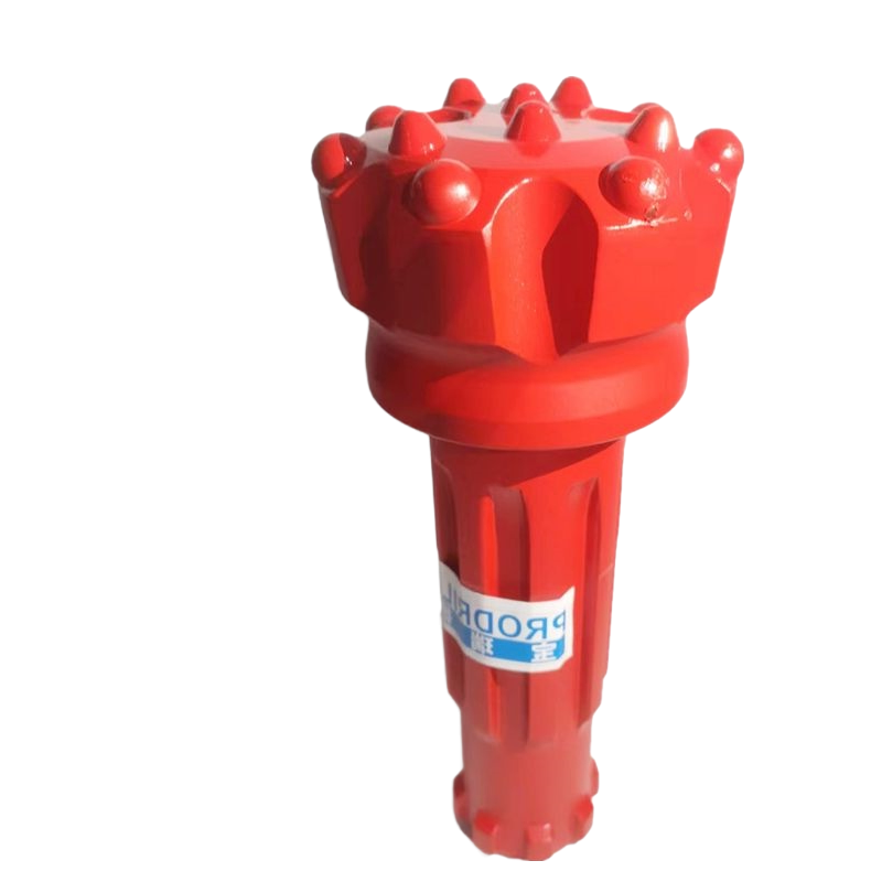 Customizable DTH Drill Bits with Ballistic and Dome Buttons for Various Drilling Conditions