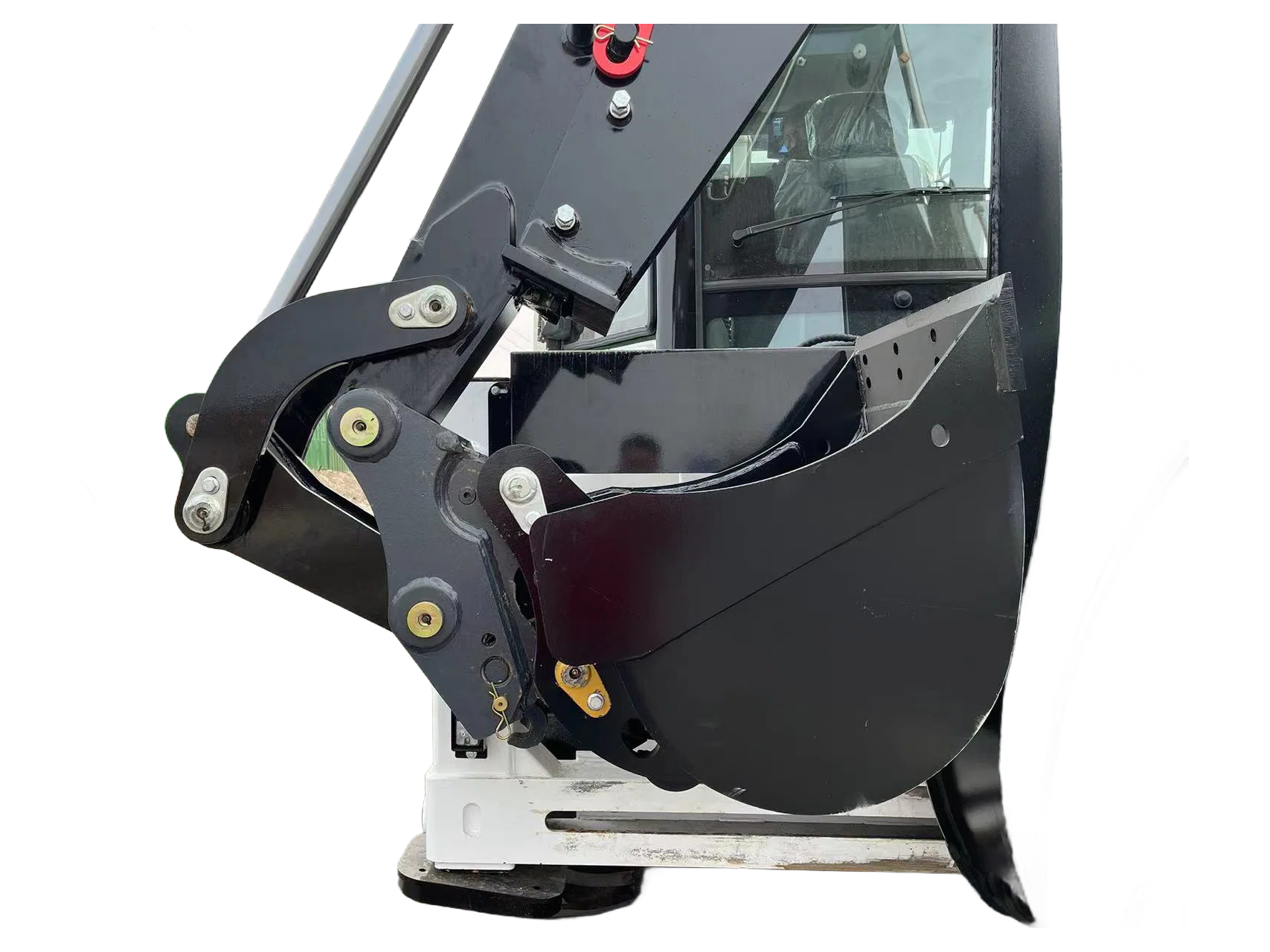 Factory Direct HZM 788-F(XC MG) Backhoe Loader with Hydraulic Transmission and 1 Year Warranty