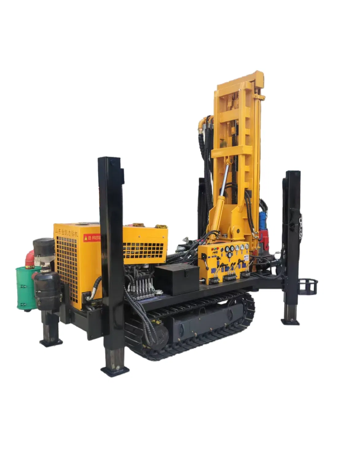 GKL200 Hydraulic Crawler Water Well Drilling Rig for Deep Hole Construction 200m Depth