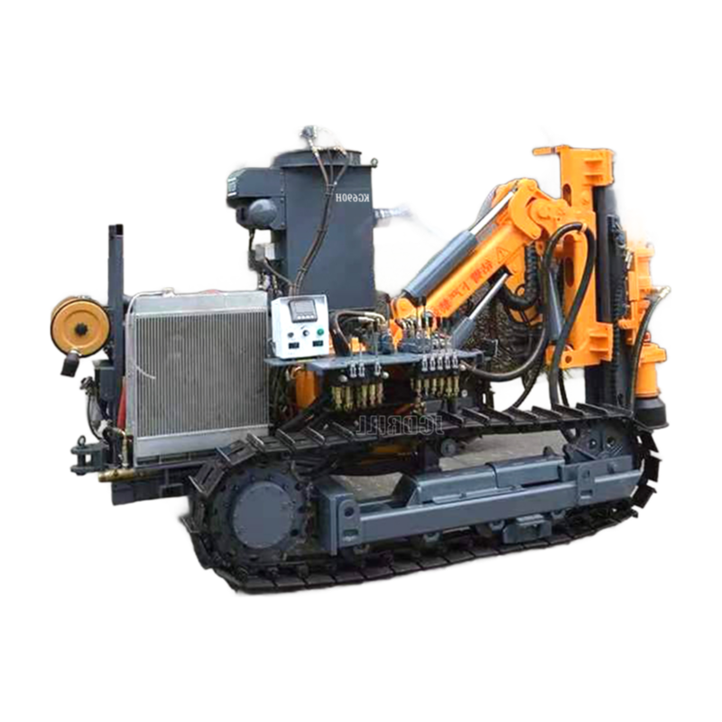 Professional KG690H DTH Drill Rig Manufacturer for Rock Blasting and Water Well Drilling