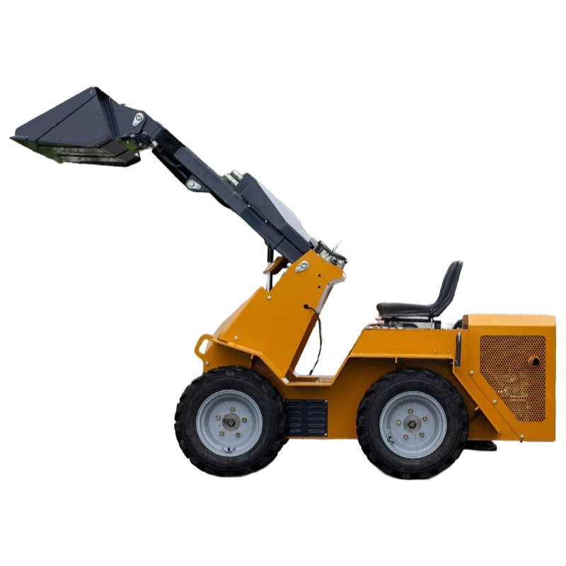 Multi-Purpose Electric Skid Steer Loader LD-S490 with 0.12m? Bucket and Attachments