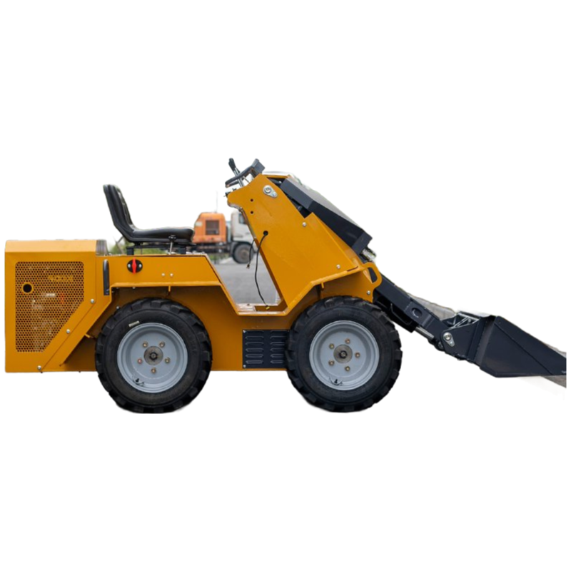 Multi-Purpose Electric Skid Steer Loader LD-S490 with 0.12m? Bucket and Attachments