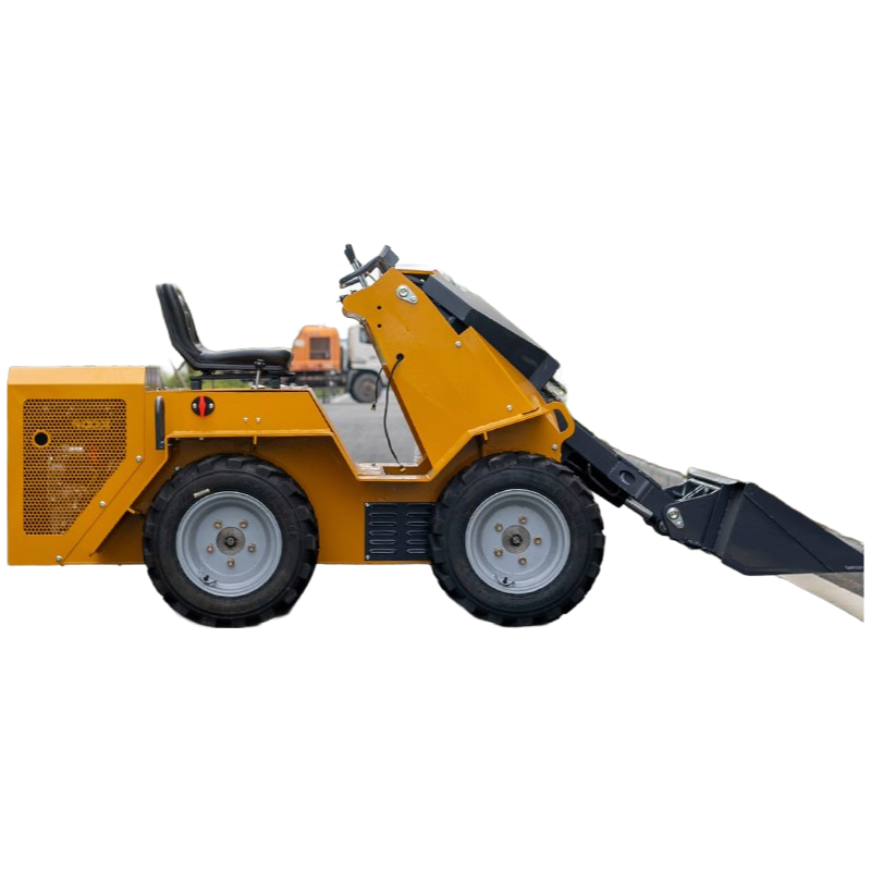 Multi-Purpose Electric Skid Steer Loader LD-S490 with 0.12m? Bucket and Attachments