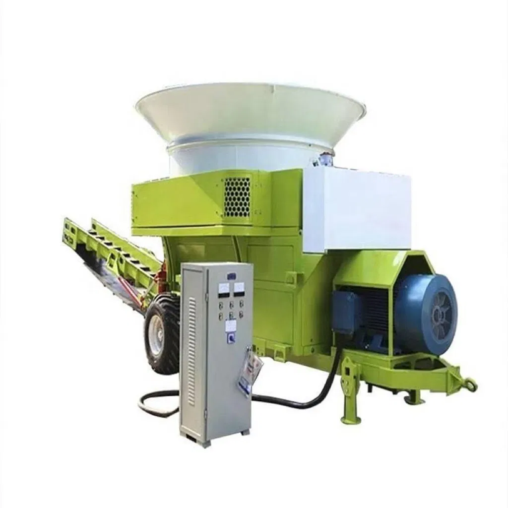 Customizable Straw Bale Grinding Equipment with CE & ISO Certification for Feed Production