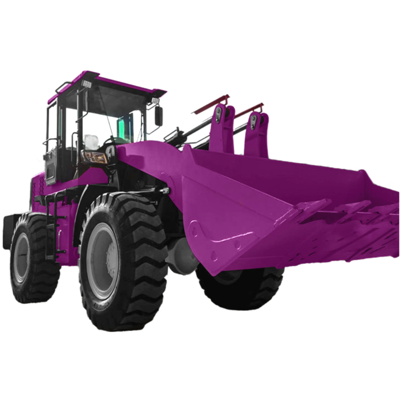 Heavy Duty SRL6105 Wheel Loader with 4 Forward 4 Backward Gear Shift