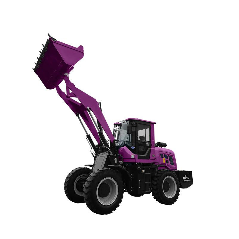Heavy Duty SRL6105 Wheel Loader with 4 Forward 4 Backward Gear Shift