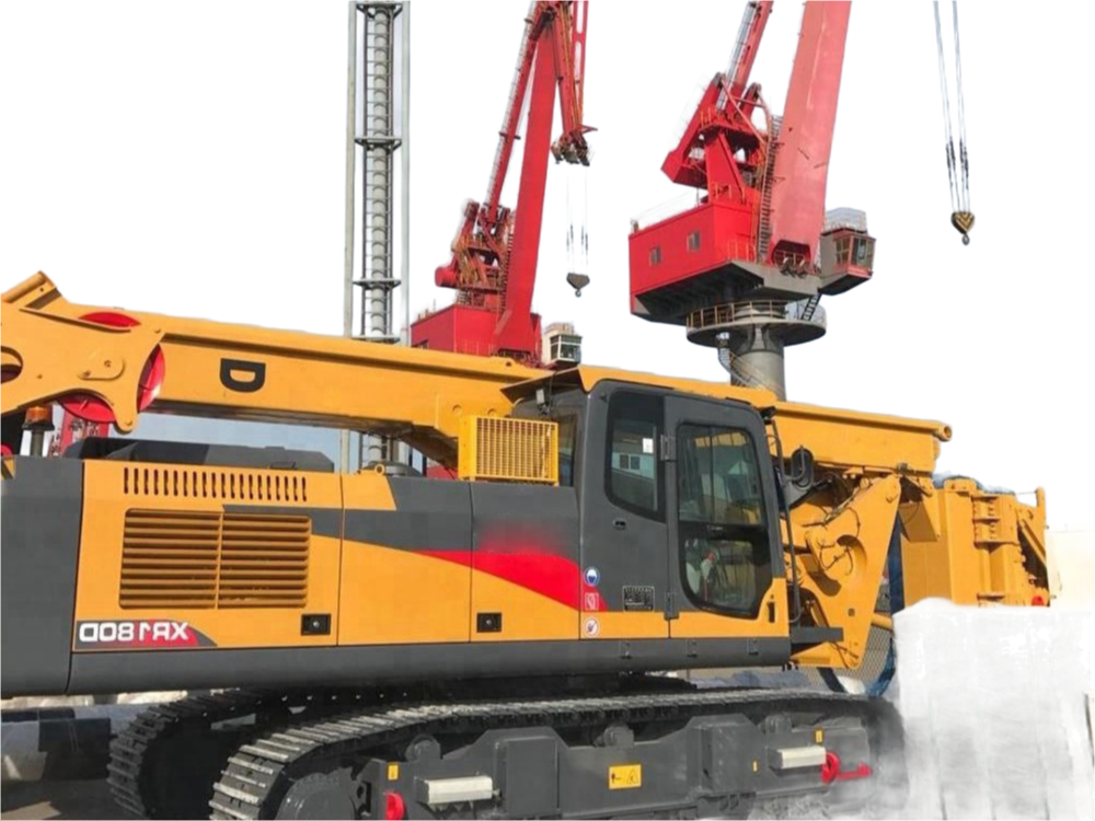 XR150 Hydraulic Rotary Drilling Rig - 265kw Diesel Powered Piling Machine with CE Certification