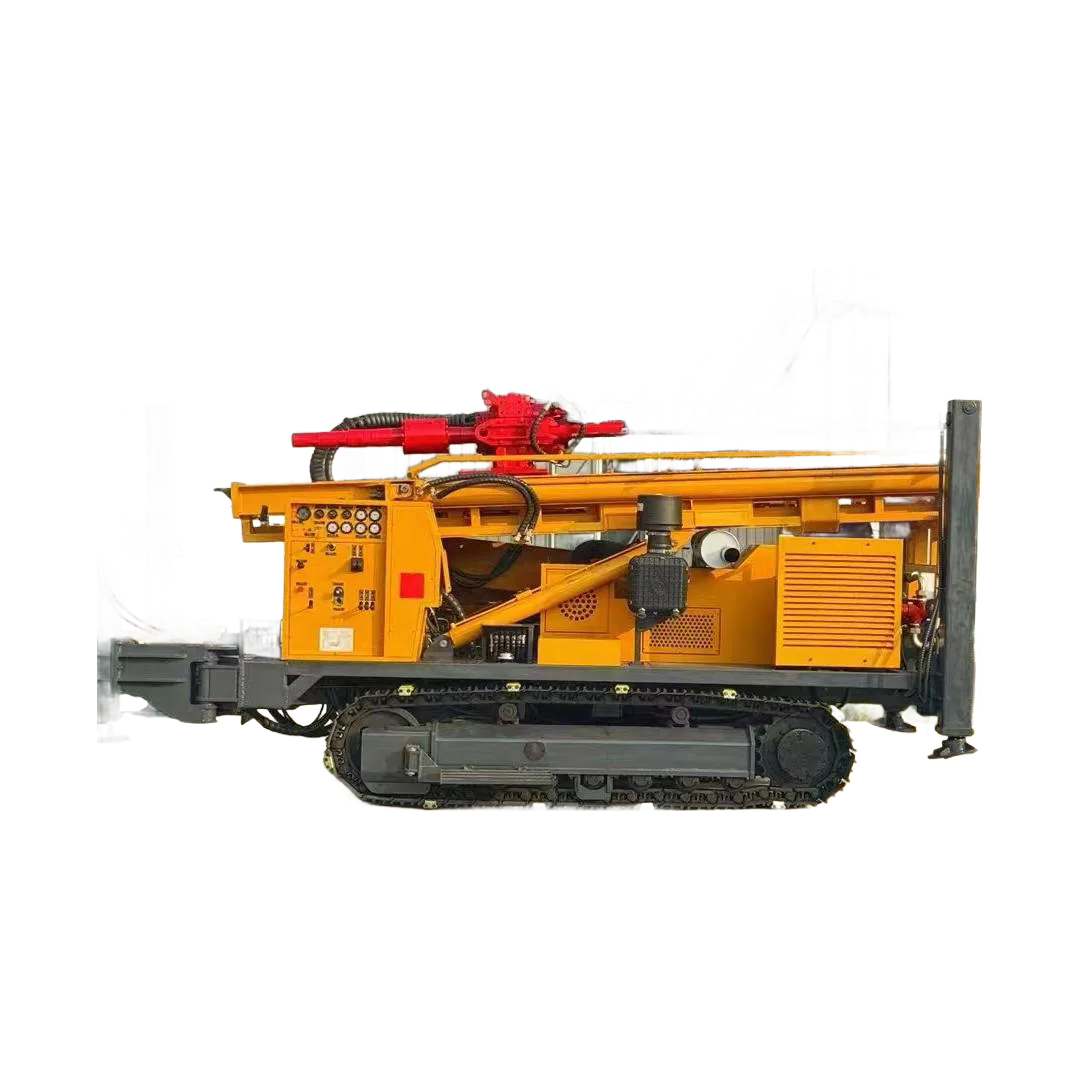SL750S Hydraulic Water Well Drilling Rig for Geothermal & Mining Applications 105-450mm Diameter