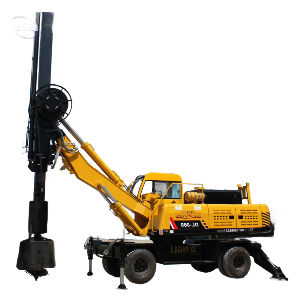 Customizable DL-360 Crawler Mounted Piling Machine with 20Mpa Working Pressure