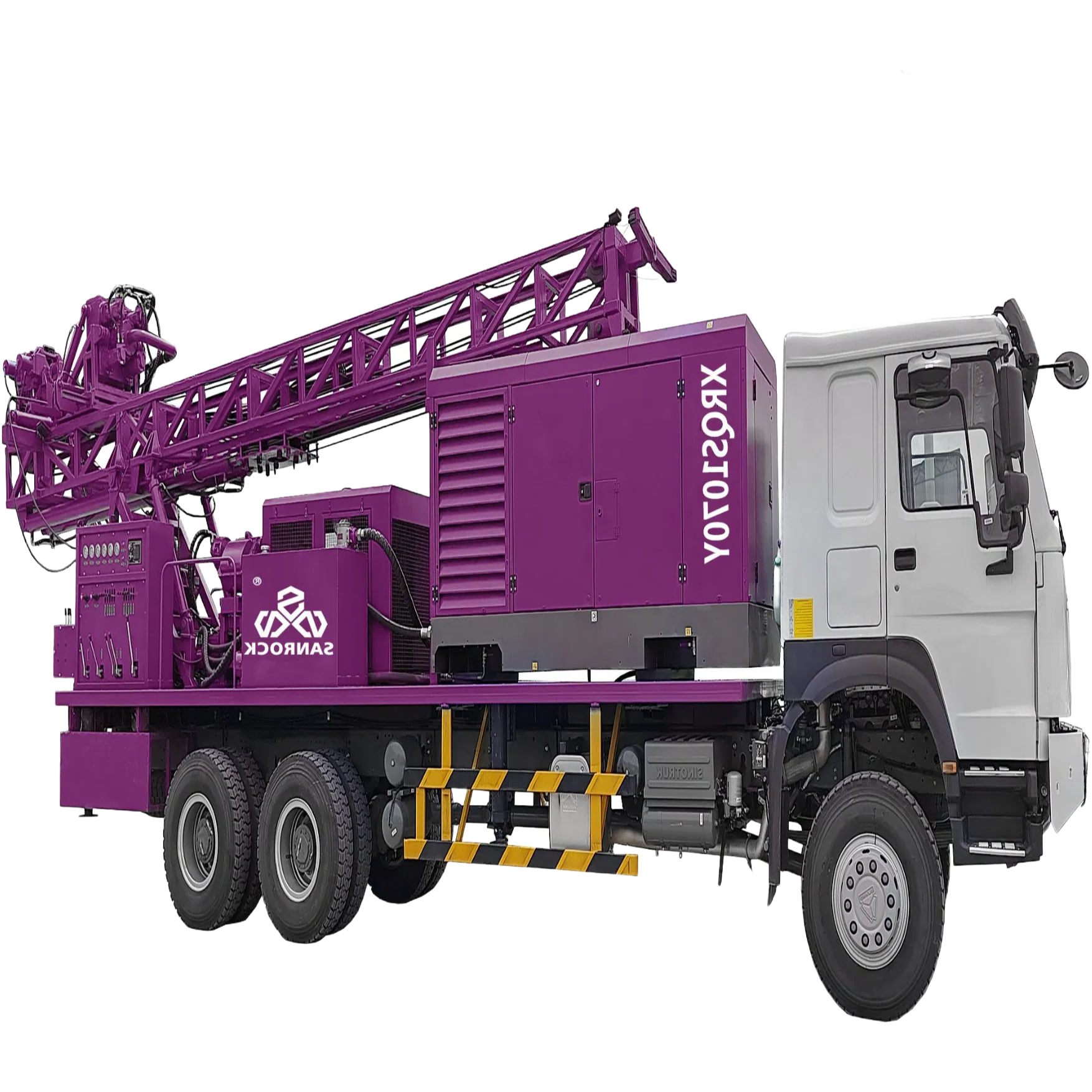 Professional Truck Mounted Water Well Drilling Rig with CE ISO Certification
