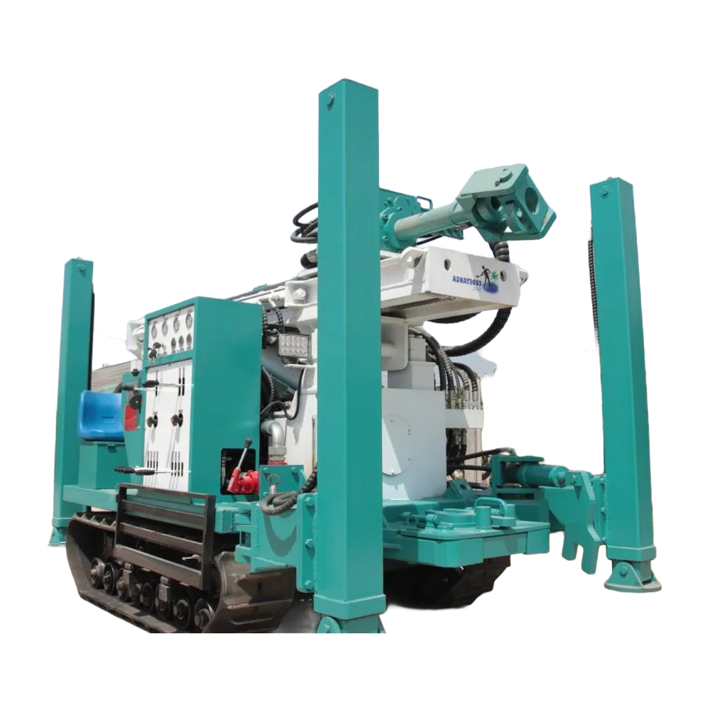High Efficiency HFJ360A DTH Drilling Rig with 105-325mm Hole Diameter for Construction