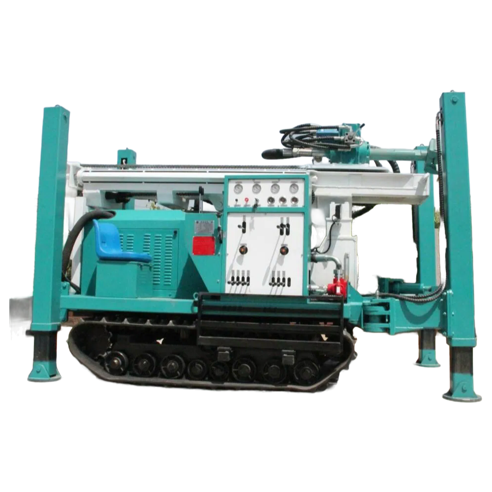 High Efficiency HFJ360A DTH Drilling Rig with 105-325mm Hole Diameter for Construction