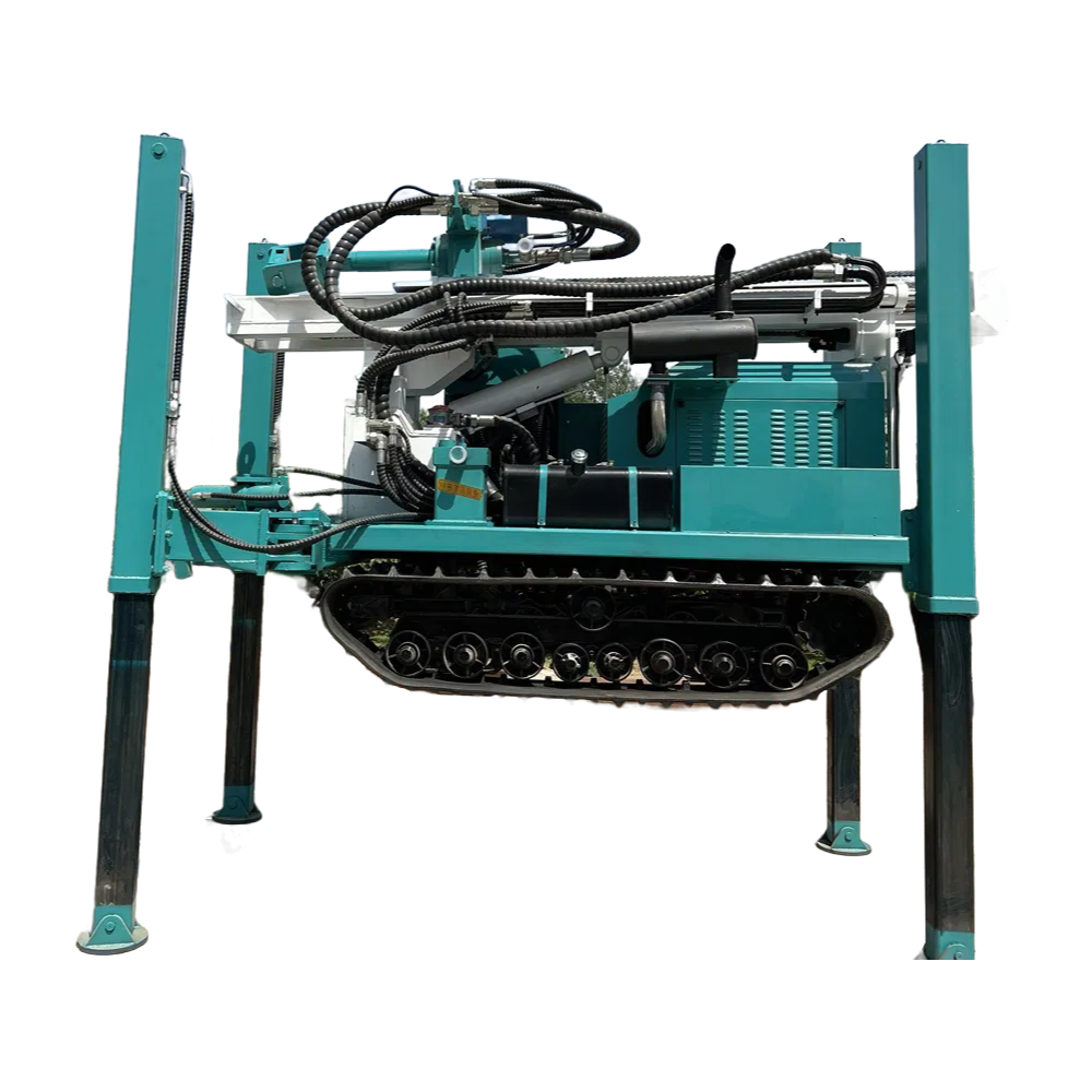 High Efficiency HFJ360A DTH Drilling Rig with 105-325mm Hole Diameter for Construction