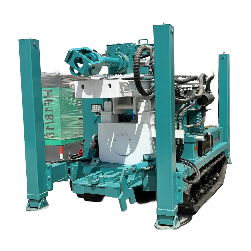 High Efficiency HFJ360A DTH Drilling Rig with 105-325mm Hole Diameter for Construction