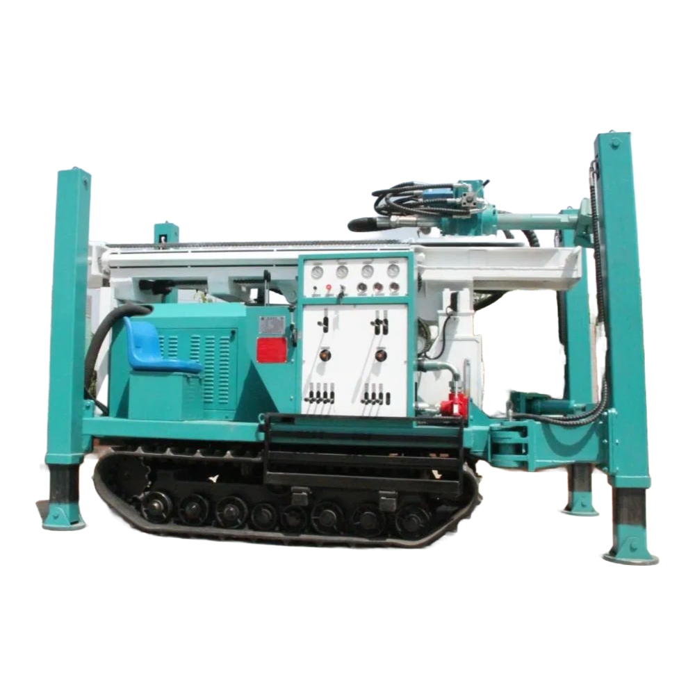 High Efficiency HFJ360A DTH Drilling Rig with 105-325mm Hole Diameter for Construction