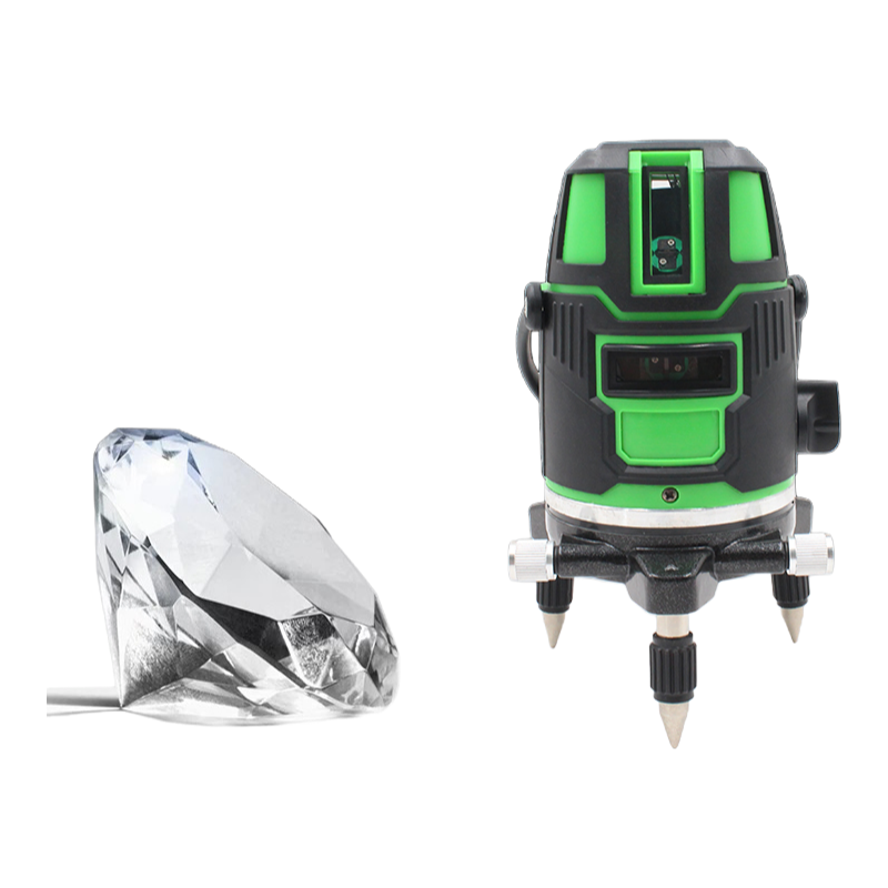 Professional 10mw Green Laser Level Tool with ±1mm Accuracy and 24H Battery Life