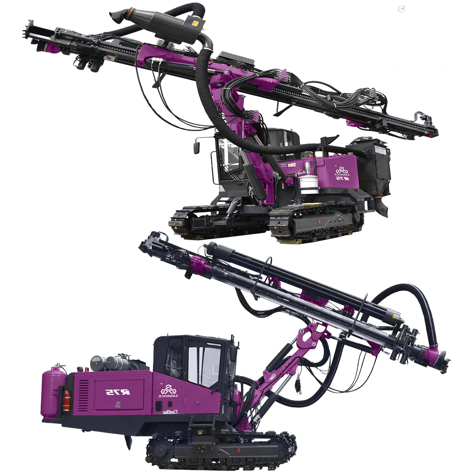 CE Certified DTH Drilling Machine with 115-178mm Diameter Range and 1.7-2.5MPa Working Pressure