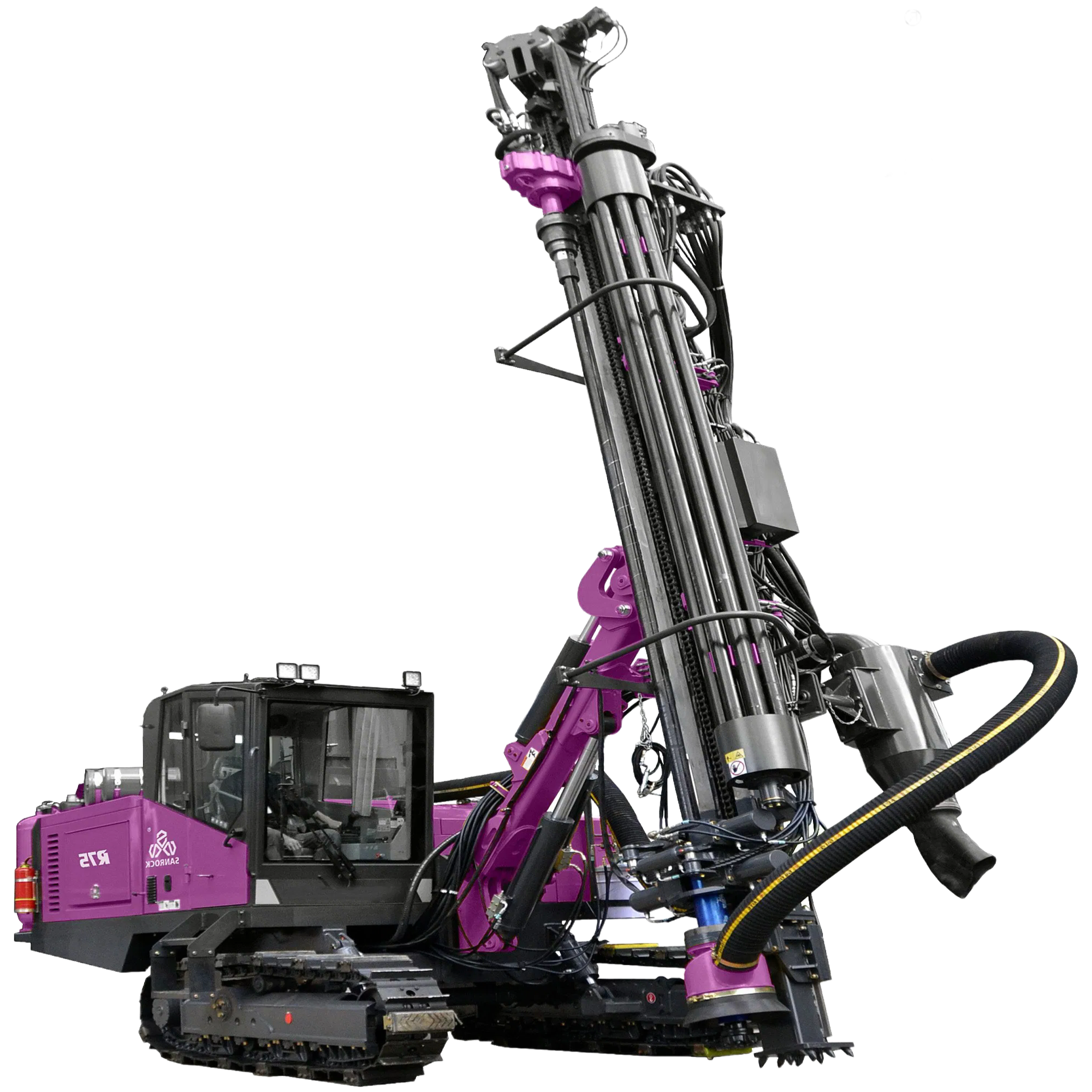 CE Certified DTH Drilling Machine with 115-178mm Diameter Range and 1.7-2.5MPa Working Pressure