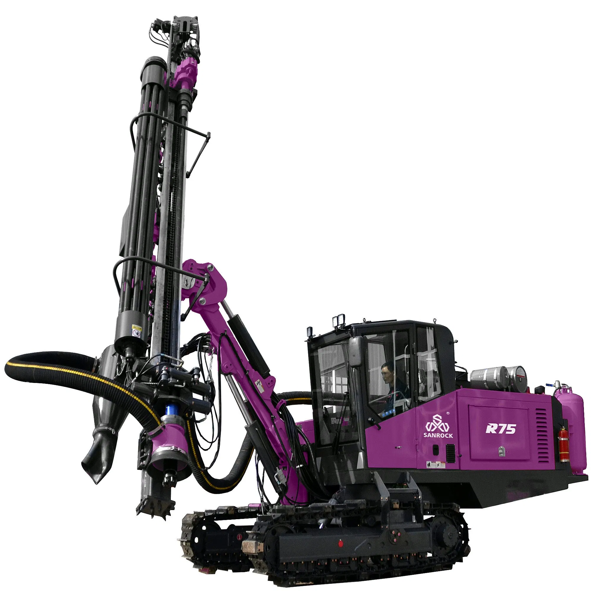 CE Certified DTH Drilling Machine with 115-178mm Diameter Range and 1.7-2.5MPa Working Pressure