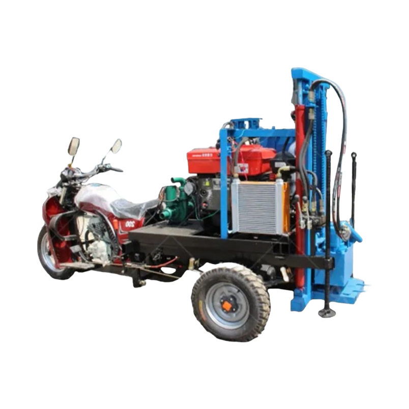 Customizable 100-200m Depth DTH Drilling Rig with 7-15km/h Walking Speed for Mining Projects