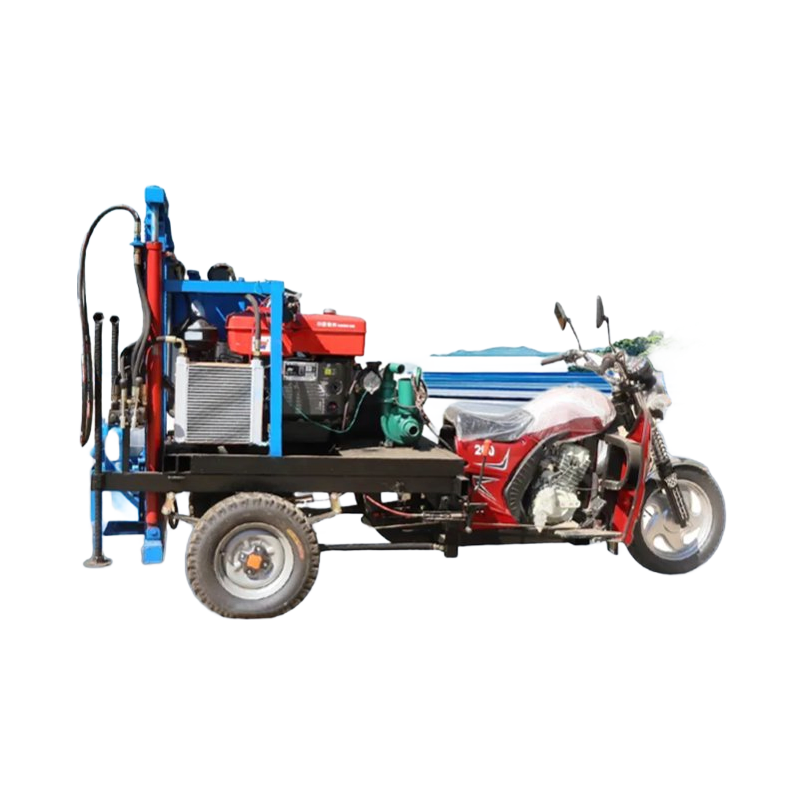 Customizable 100-200m Depth DTH Drilling Rig with 7-15km/h Walking Speed for Mining Projects