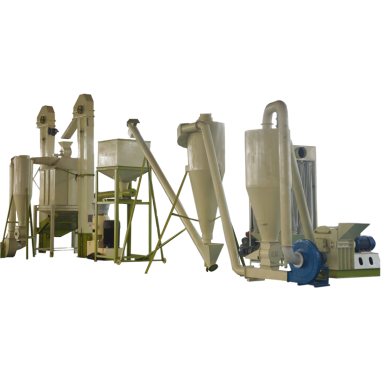 6-8TPH Biomass Wood Pellet Production Line for Sawdust Rice Husk Straw Processing