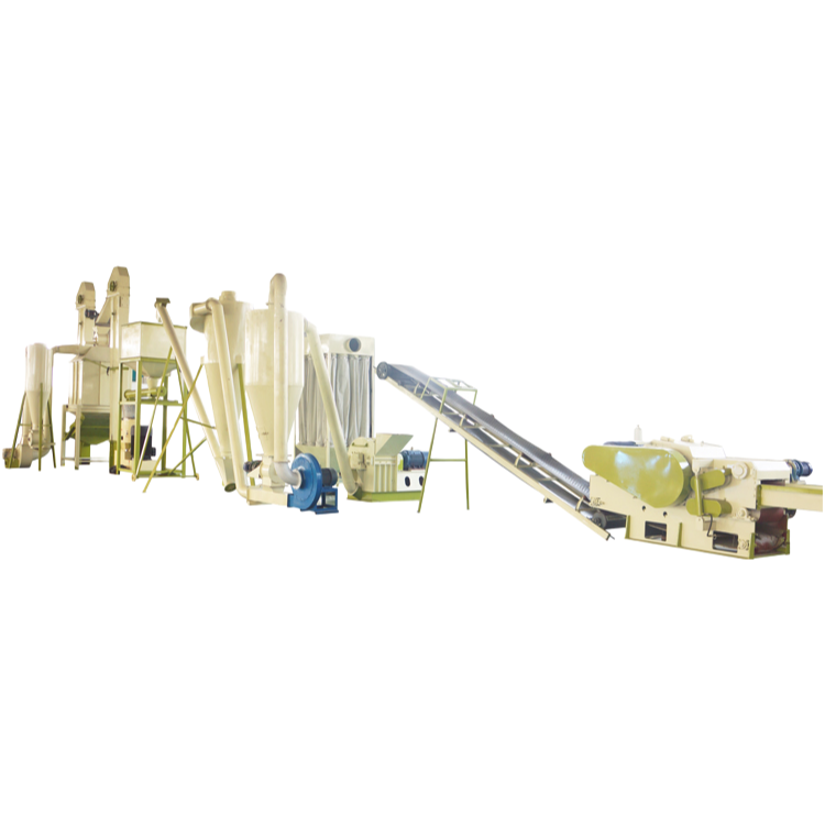 6-8TPH Biomass Wood Pellet Production Line for Sawdust Rice Husk Straw Processing