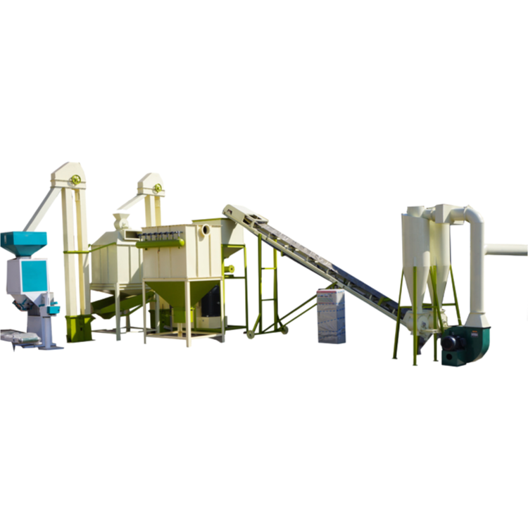 6-8TPH Biomass Wood Pellet Production Line for Sawdust Rice Husk Straw Processing